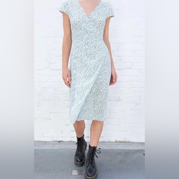 Brandy Melville Dresses Brandy Melville Floral Wrap Dress Poshmark